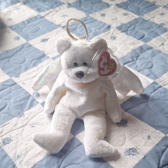Ty Other - TY Halo Bear With Wings